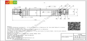 couronne d'orientation (roulement) pour pelle caterpillar CAT330C