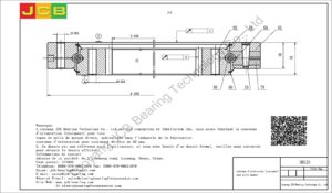couronne d'orientation (roulement) pour pelle daewoo DH420