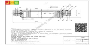 couronne d'orientation (roulement) pour pelle hitachi EX330-3