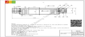 couronne d'orientation (roulement) pour pelle kobelco SK250-6E