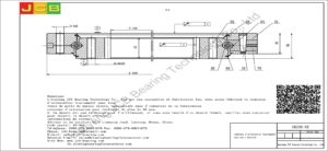couronne d'orientation (roulement) pour pelle kobelco SK330-6E