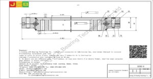 couronne d'orientation (roulement) pour pelle kobelco SK350-8