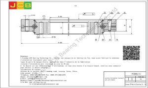 couronne d'orientation (roulement) pour pelle komatsu PC300LC-5