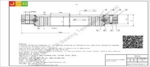 couronne d'orientation (roulement) pour pelle komatsu PC70-8
