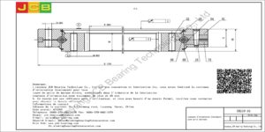 couronne d'orientation (roulement) pour pelle sumitomo SH210-A5