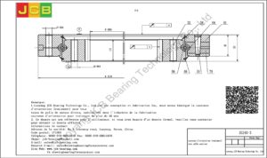 couronne d'orientation (roulement) pour pelle sumitomo SH240-3
