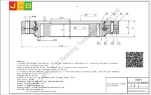 couronne d'orientation (roulement) pour pelle sumitomo SH240-5