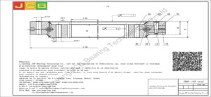 couronne d'orientation (roulement) pour pelle sumitomo SH60-1(22 trou)